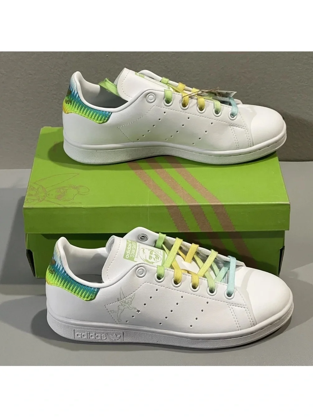 Adidas Disney Tinkerbell Stan Smith NWT size 4.5 FX5998